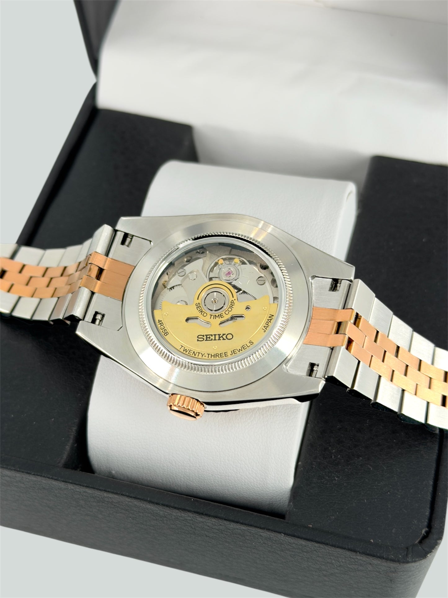 Wimbledon Rose Gold - Kaksivärinen Datejust Mod