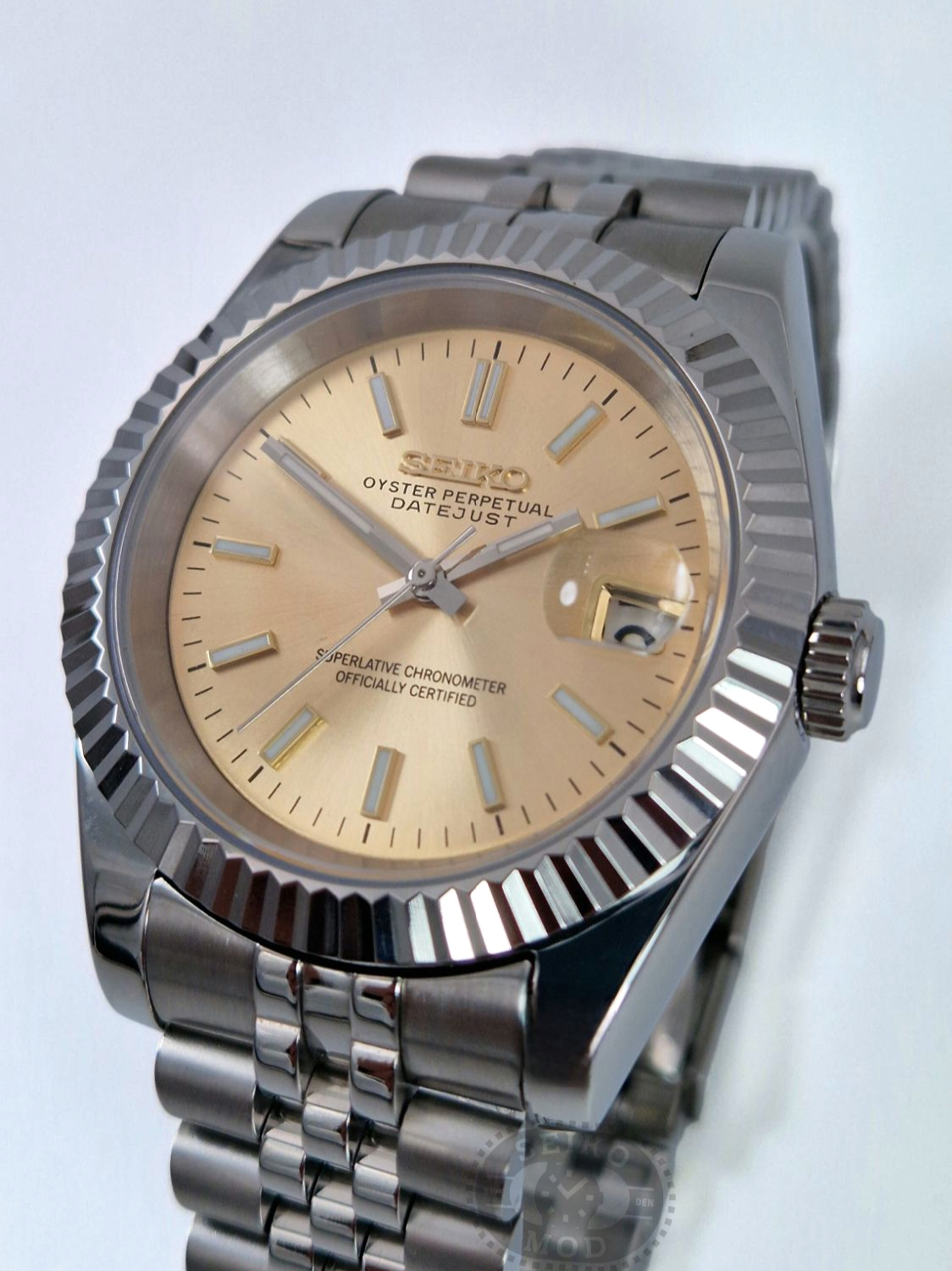 Champagne - Datejust mod