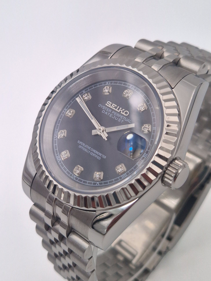 Harmaa timantti - Datejust Mod