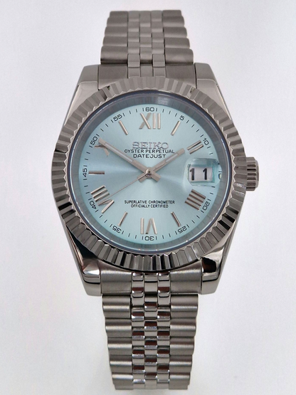 Ljusblå Romersk - Datejust Mod
