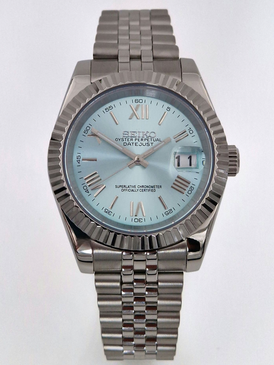 Ljusblå Romersk - Datejust Mod
