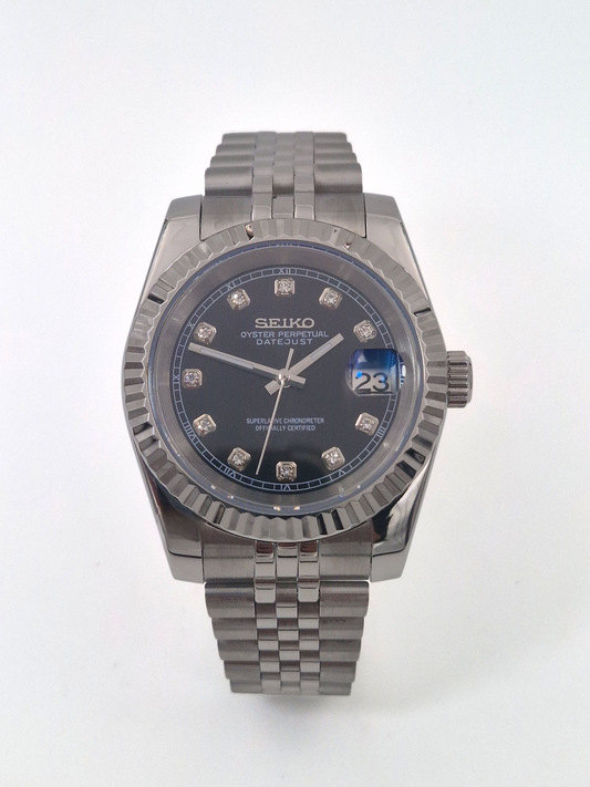 Harmaa timantti - Datejust Mod