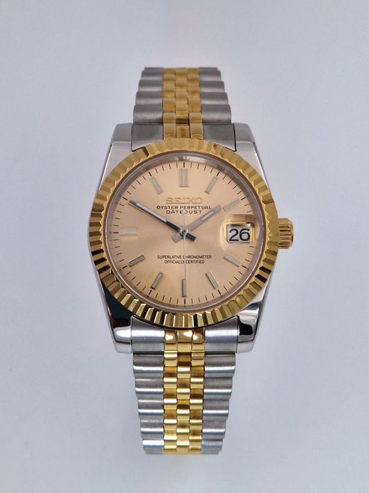 Champagne - Tvåton Datejust Mod
